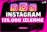 ⭐[KALİTELİ] 125K Instagram Kaliteli İzlenme⭐