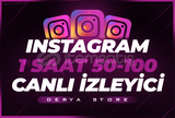 İnsta 1 Saat 50-100 İnstagram Canlı İzleyici