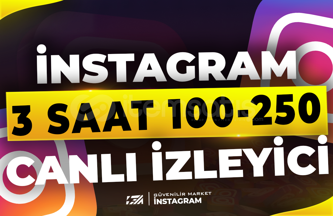 ⭐İnsta 3 Saat 100-250 İnstagram Canlı İzleyici⭐ ⭐İnsta 3 Saat 100-250 İnstagram Canlı İzleyici⭐