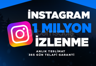 İNSTAGRAM 1 MILYON İZLENME | KALİTELİ | GARANTİ