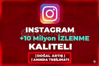 Instagram 10 milyon izlenme 
