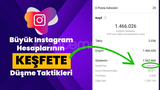 İNSTAGRAM 100%100 KEŞFETE DÜŞME TAKTİĞİ