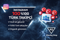 ⭐İnstagram 100 %100 TÜRK takipçi⭐