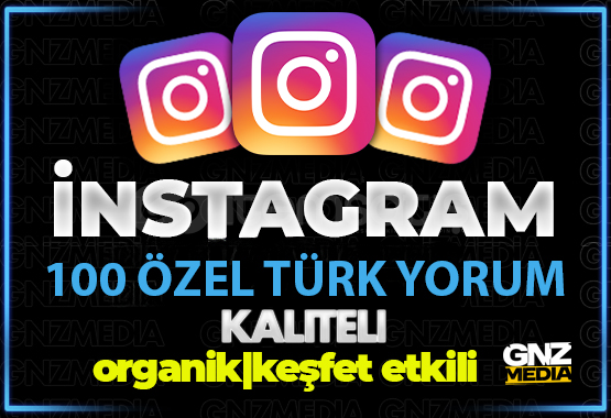 ⭐İNSTAGRAM 100 ADET ORGANİK TÜRK ÖZEL YORUM⭐ ⭐İNSTAGRAM 100 ADET ORGANİK TÜRK ÖZEL YORUM⭐