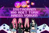 INSTAGRAM - 100 ADET TÜRK GERÇEK KADIN YORUM⭐