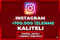 Instagram 100 Bin izlenme 