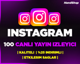 ⭐[GARANTİLİ] 100 INSTAGRAM CANLI YAYIN İZLEYİCİ