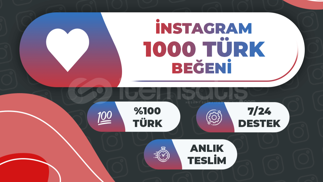⭐INSTAGRAM⭐%100 GERÇEK 1.000 TÜRK BEĞENİ⭐ ⭐INSTAGRAM⭐%100 GERÇEK 1.000 TÜRK BEĞENİ⭐