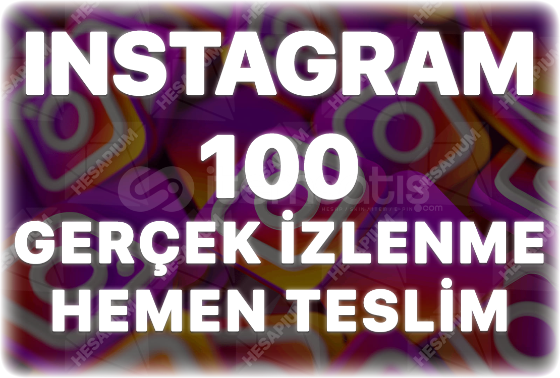 Instagram 100 Gerçek İzlenme - Keşfet Etkili Instagram 100 Gerçek İzlenme - Keşfet Etkili