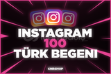 ⭐️İnstagram 100 Gerçek Türk Beğeni | Garanti