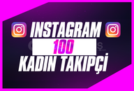 ⚡İNSTAGRAM 100 KADIN TAKİPÇİ KALİTELİ⚡