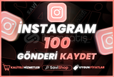 İNSTAGRAM 100 KAYDET+GARANTİ+HIZLI