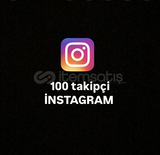 İnstagram 100 takipçi 