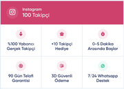 İnstagram 100 takipçi ufuk yıldız güvencesiyle 
