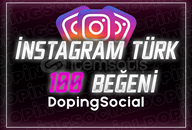 ⭐İNSTAGRAM 100 TÜRK BEĞENİ⭐