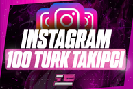 ⭐INSTAGRAM 100 TÜRK GERÇEK TAKİPÇİ⭐