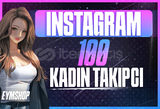 Instagram ⭐️100⭐️ Türk Kadın Takipçi