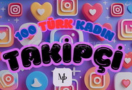 ❤️ İNSTAGRAM 100 TÜRK RESİMLİ KADIN TAKİPÇİ