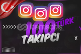 ⭐INSTAGRAM 100 TÜRK TAKİPÇİ ⭐