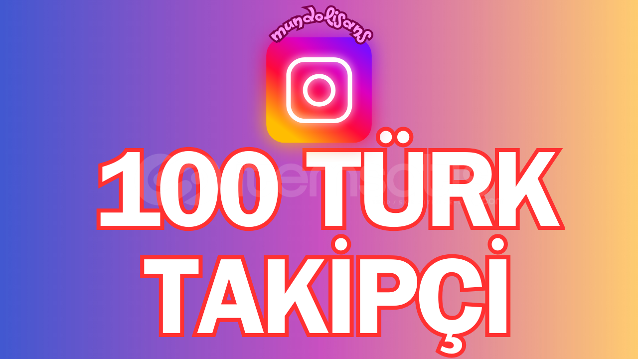 ⭐Instagram 100 Türk Takipçi & 30 Gün Garanti⭐ ⭐Instagram 100 Türk Takipçi & 30 Gün Garanti⭐