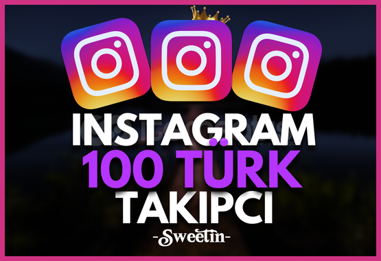 ✨İnstagram 100 Türk Takipçi 30 Gün Garantili✨ ✨İnstagram 100 Türk Takipçi 30 Gün Garantili✨