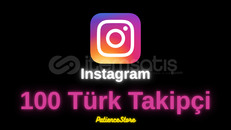 ⚡Instagram 100 Türk Takipçi