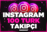 ⭐INSTAGRAM 100 TÜRK TAKİPÇİ⭐