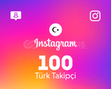 Instagram 100 Türk Takipçi