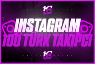 ⭐[GARANTİLİ] İNSTAGRAM 100 TÜRK TAKİPÇİ⭐