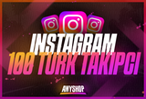 ⭐INSTAGRAM 100 TÜRK TAKİPÇİ⭐