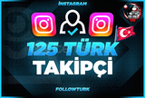 ⭐ İNSTAGRAM 125 TÜRK TAKİPÇİ | + GARANTİ ⭐