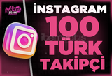 ⭐ İNSTAGRAM 100 TÜRK TAKİPÇİ [ HIZLI TESLİM ] ⭐