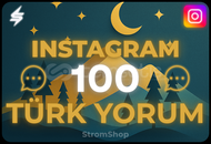 100 TÜRK YORUM ÖZELLEŞTİRİLEBİLİR | GARANTİ