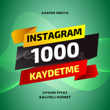 Instagram 1000 Adet Kaydetme