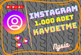 INSTAGRAM - 1.000 ADET KAYDETME⭐