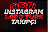 ⭐️ Instagram 1000 Adet Türk takipçi garantili