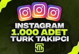 ✨Instagram 1.000 Adet Türk Takipçi!