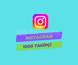 İnstagram 1.000 Yabancı Karışık Takipçi