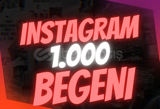 İNSTAGRAM 1.000 BEĞENİ 21,90TL 1 YIL GARANTİ