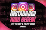 Instagram 1000 Beğeni | 365 Garantili