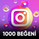 İNSTAGRAM 1000 beğeni
