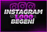 Instagram 1000 BEĞENİ %100