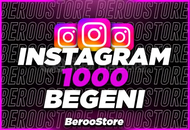 İnstagram 1000 beğeni anlık teslimat+garanti