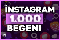 ⭐İNSTAGRAM 1.000 BEĞENİ GARANTİLİ⭐