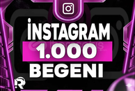 ⭐İNSTAGRAM 1.000 BEĞENİ GARANTİLİ⭐