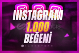 Instagram | 1000 Beğeni + Garantili