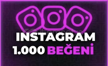 ⚡️İNSTAGRAM 1000 BEĞENİ SERİ GÖNDERİM⚡️