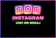 INSTAGRAM 1000 DM MESAJ (OZEL LISTE)