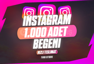 ⭐INSTAGRAM 1000 GERÇEK BEĞENİ⭐