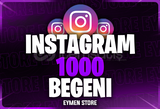 ⭐ İnstagram 1000 Gerçek Beğeni